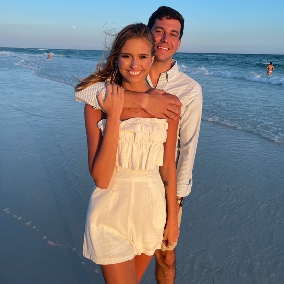 White Romper - Picture 1 of 1